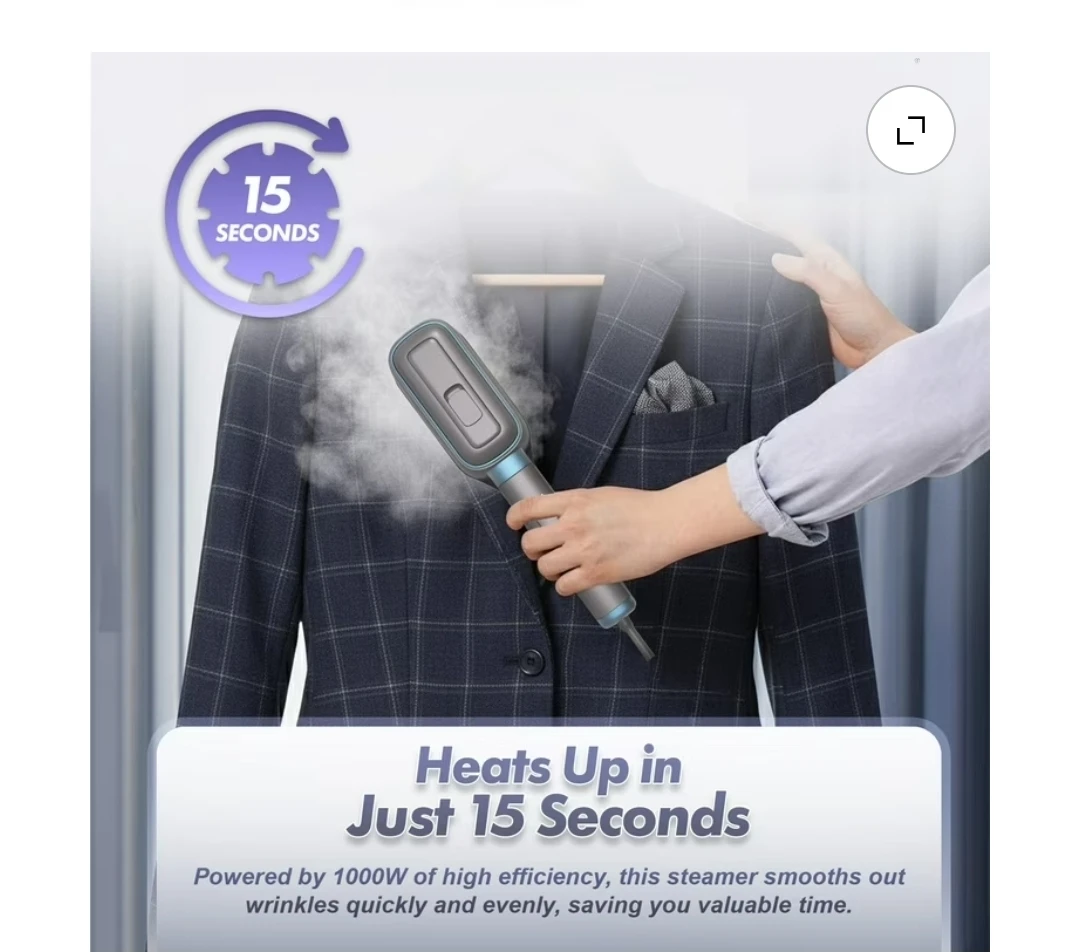2-in-1 Travel Steamer & Iron - photo 2