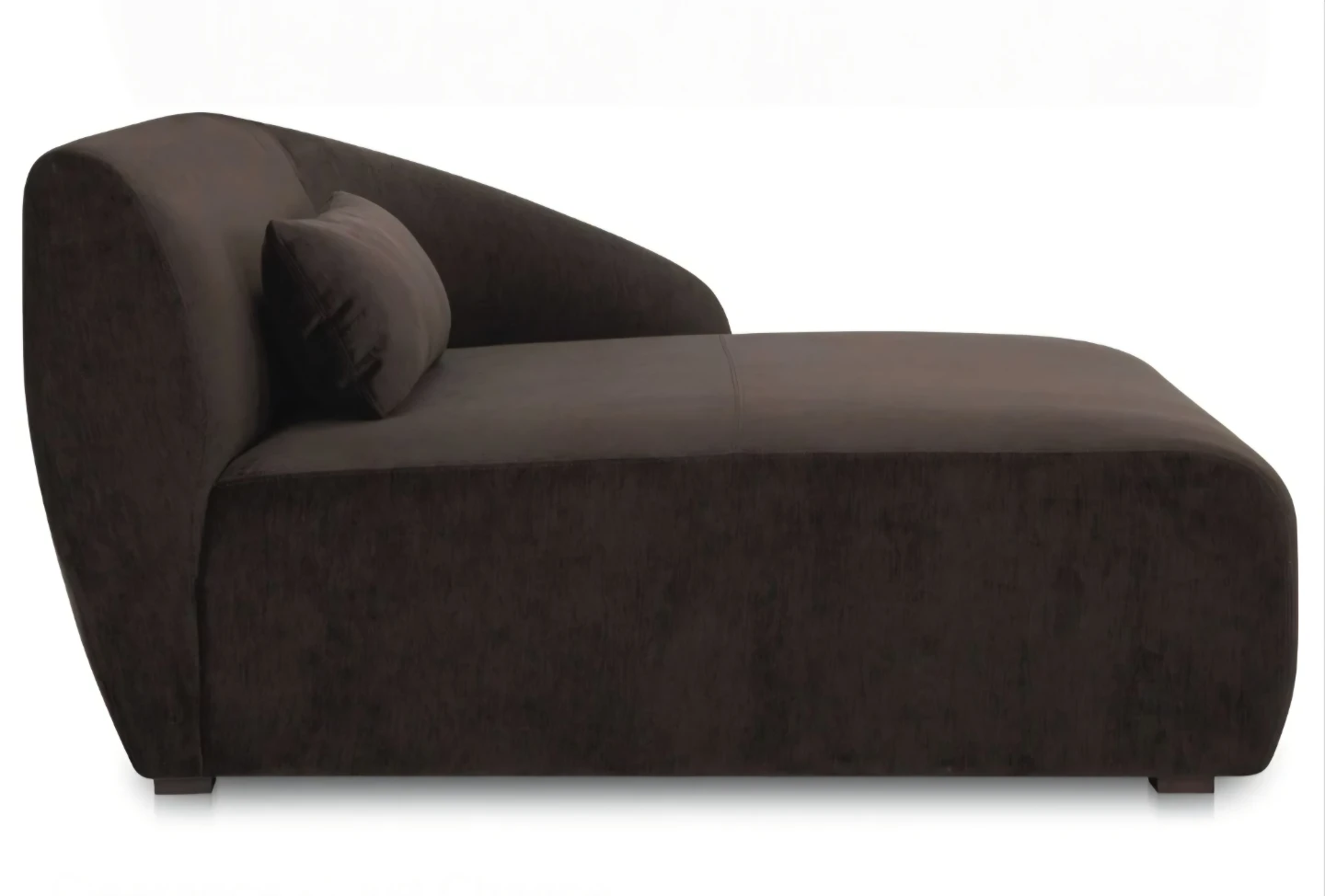 Dark Brown Chaise Lounge - photo 2