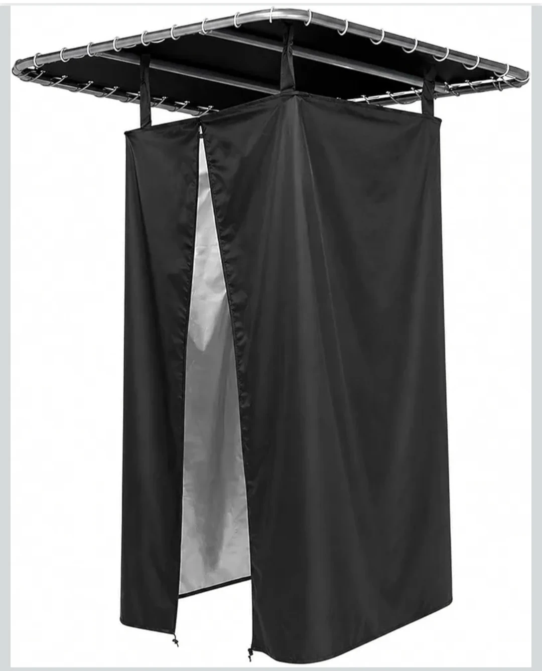 Black Portable Privacy Tent Changing Room - 30"x27"x72"