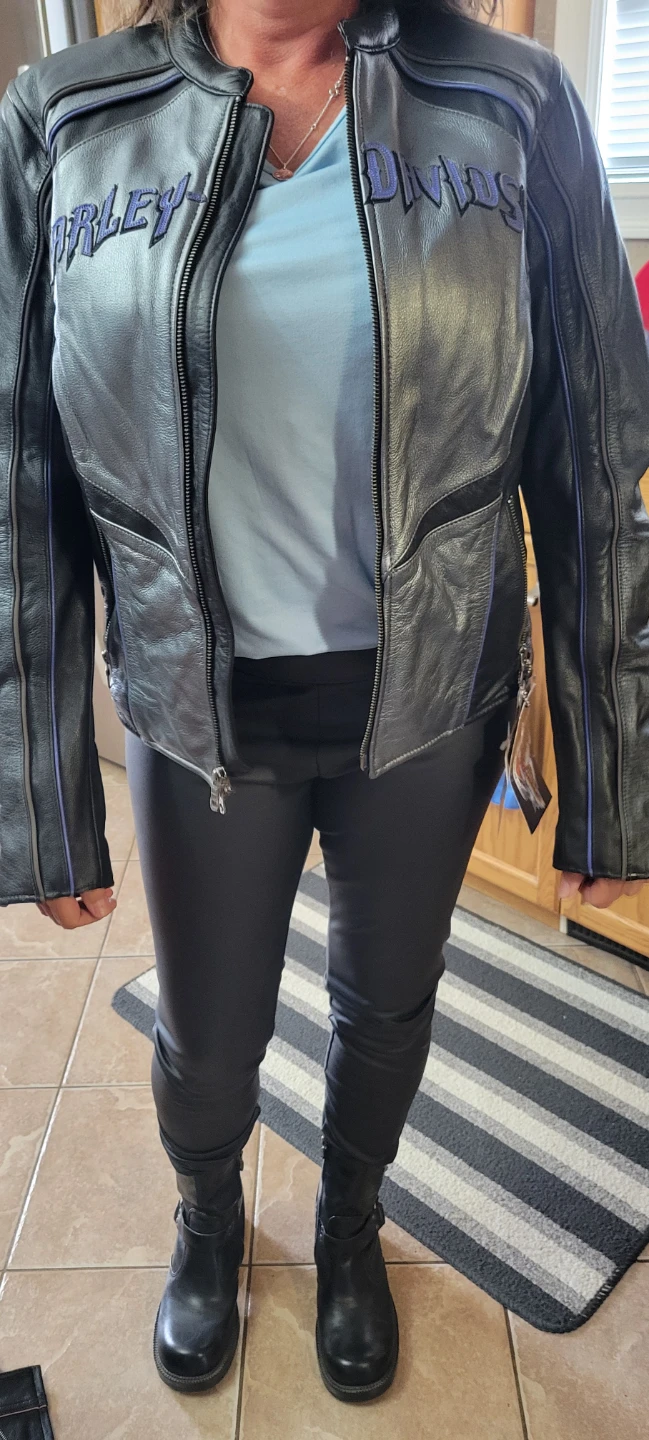 Harley-Davidson Leather Motorcycle Jacket - photo 3