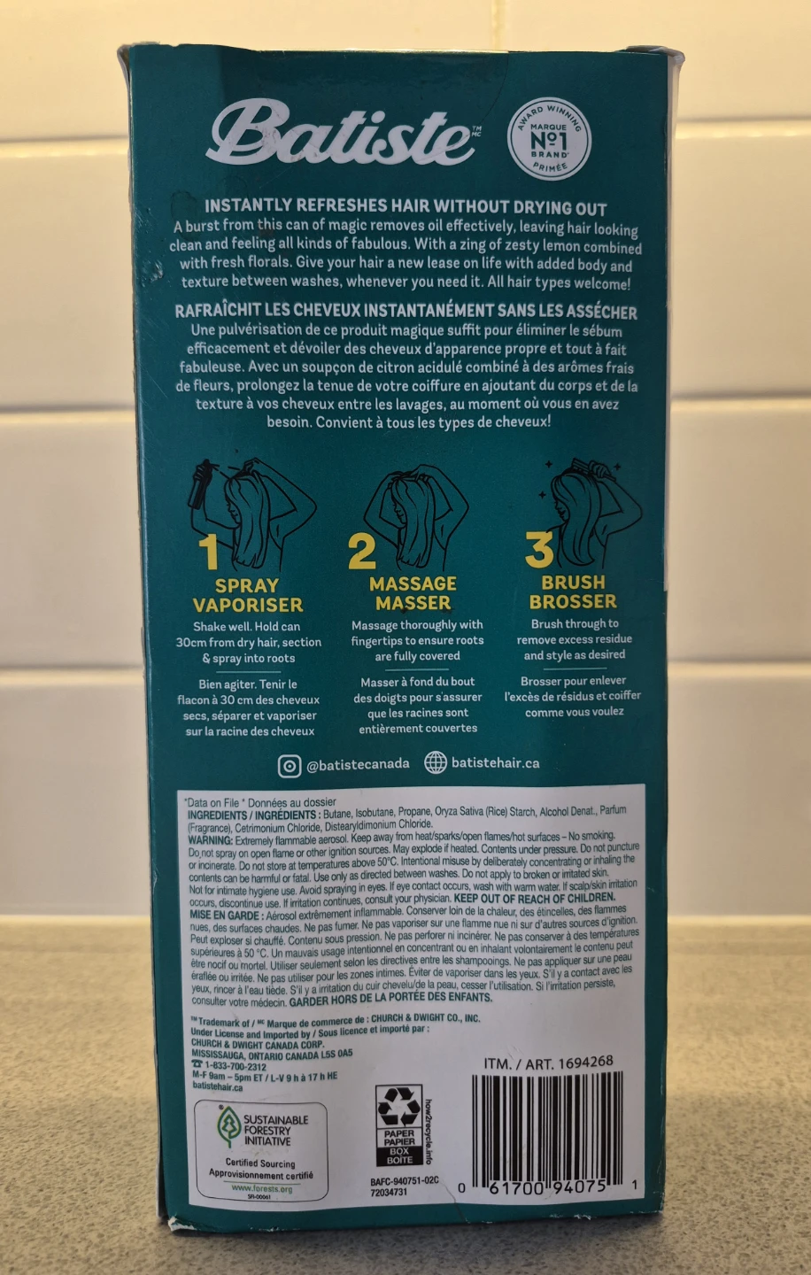 Batiste Original Dry Shampoo Twin Pack - photo 2