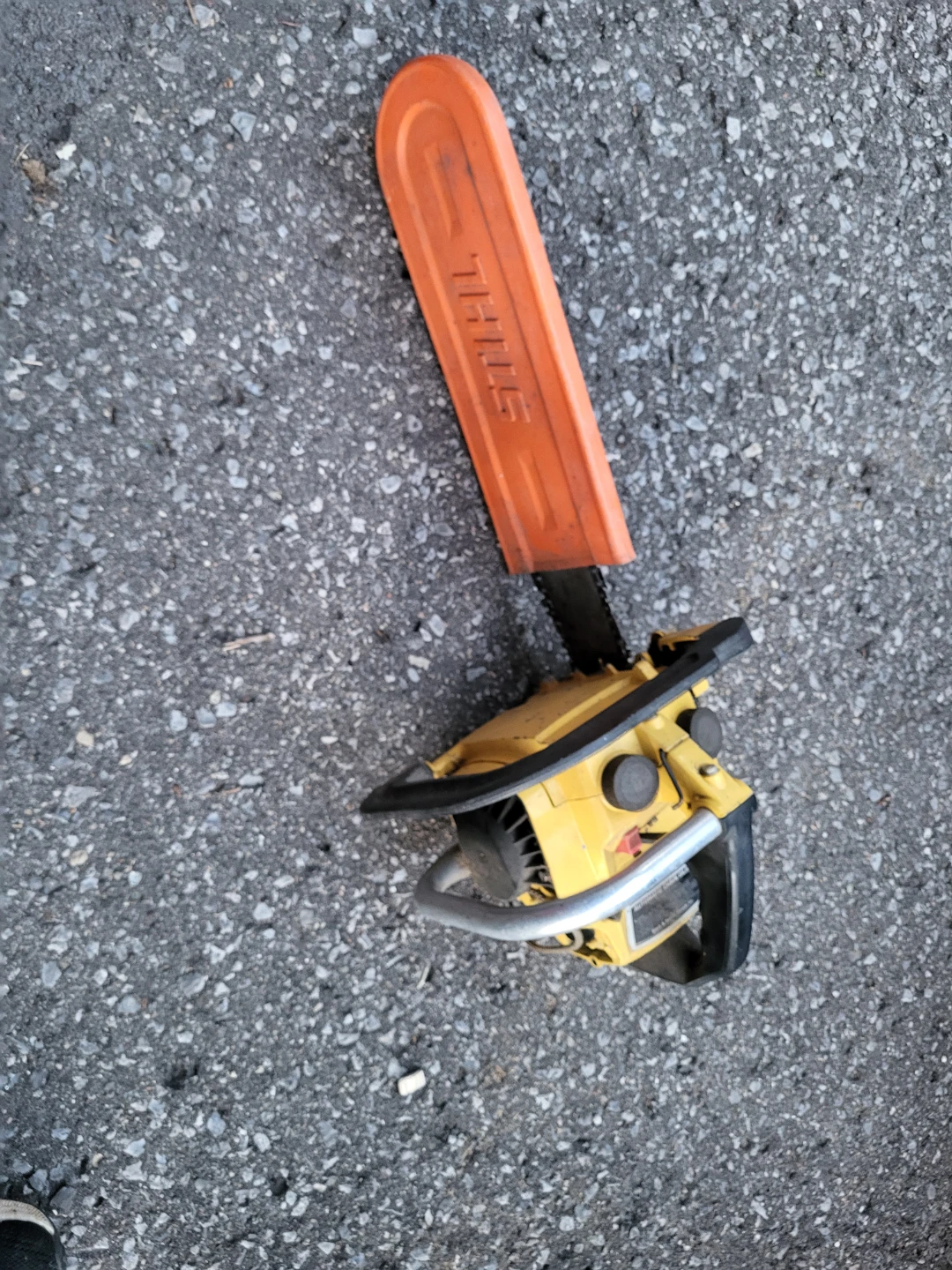 Antique McCulloch Mac 110 Chainsaw- Parts