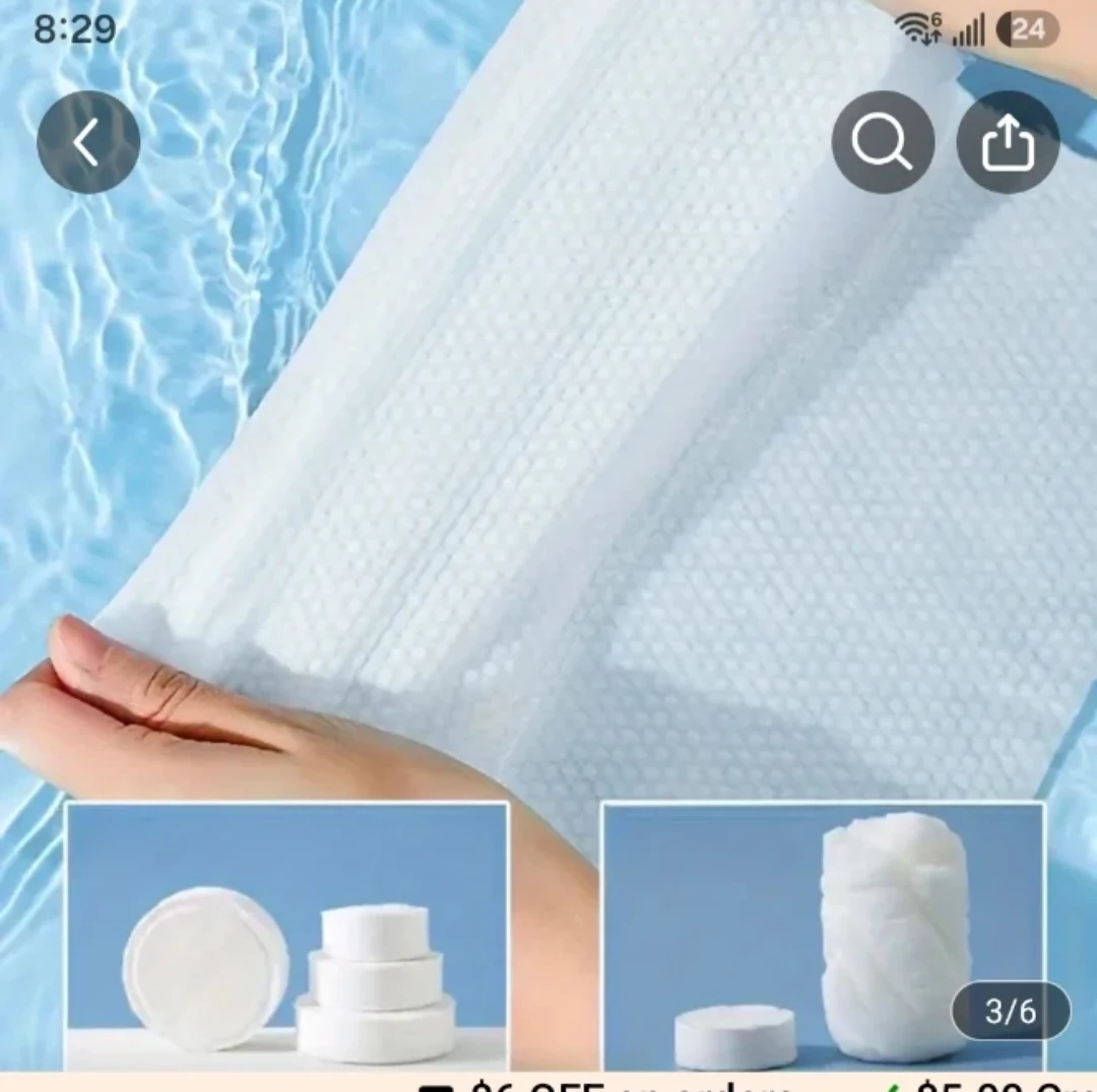 Set of 10 mini Compressed  travel towel. - photo 2