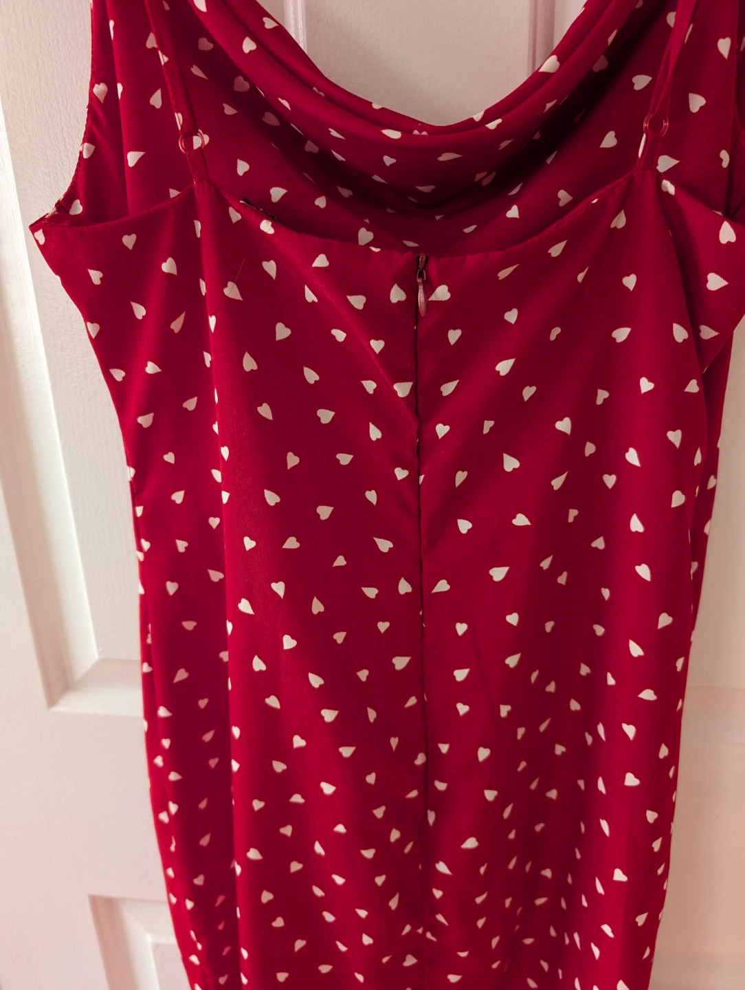 Red Heart Print Sun Dress - photo 3