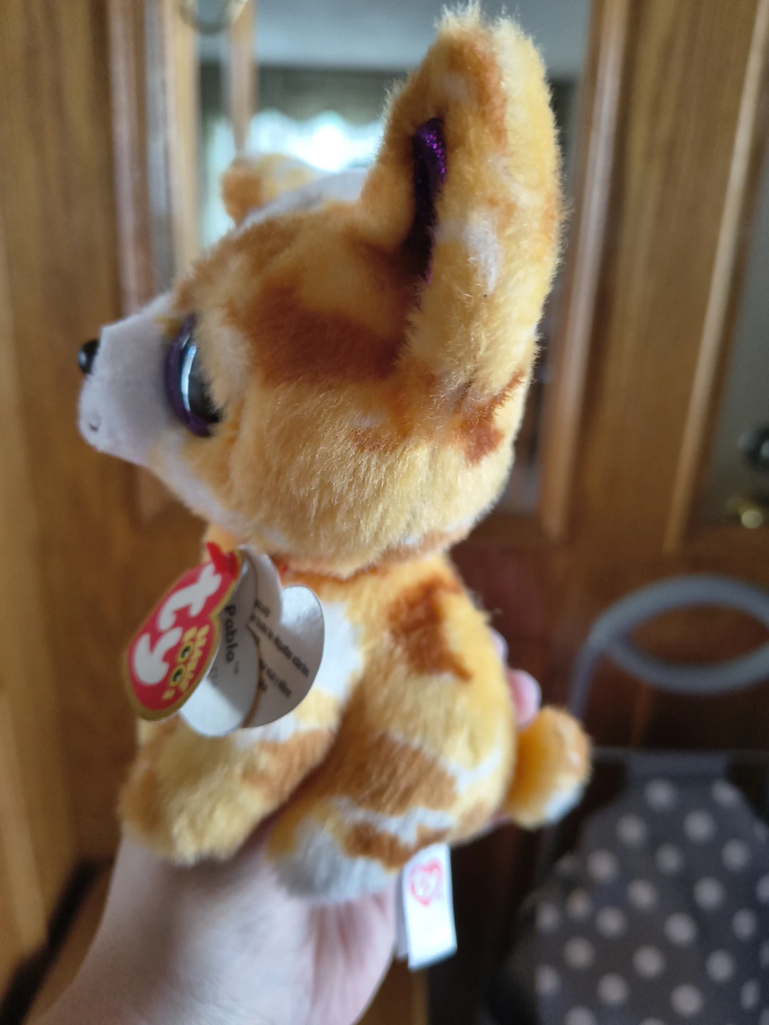 Ty Beanie Boo's Pablo Plush Dog - photo 3
