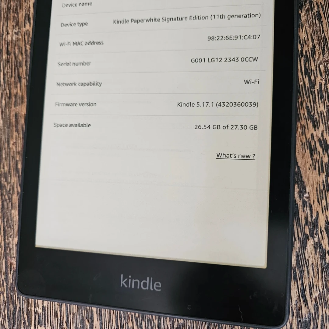 Amazon Kindle Paperwhite Signature Edition (11th Gen) E-Reader - photo 2