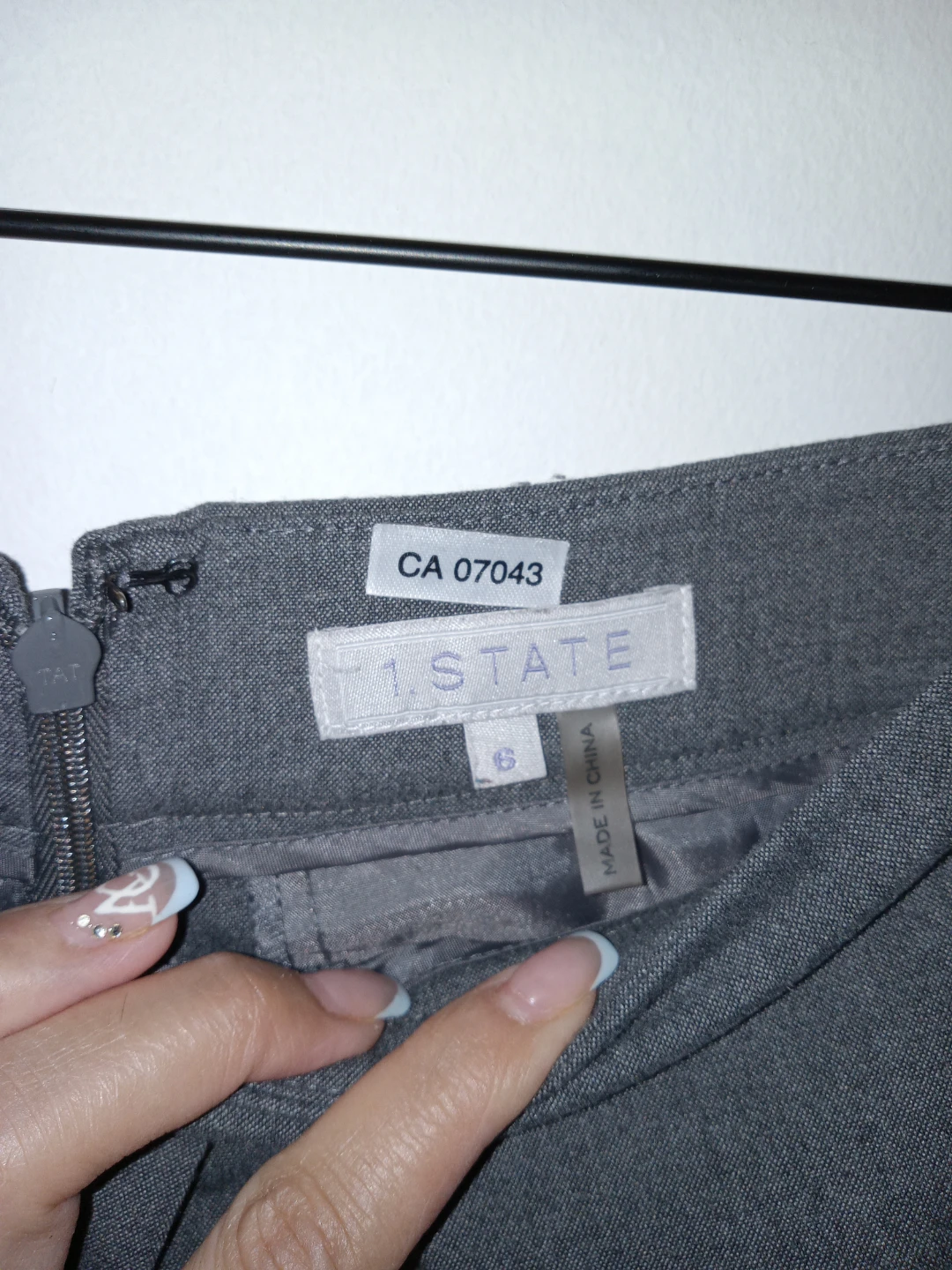 1 State Grey Shorts Size 6 - photo 4