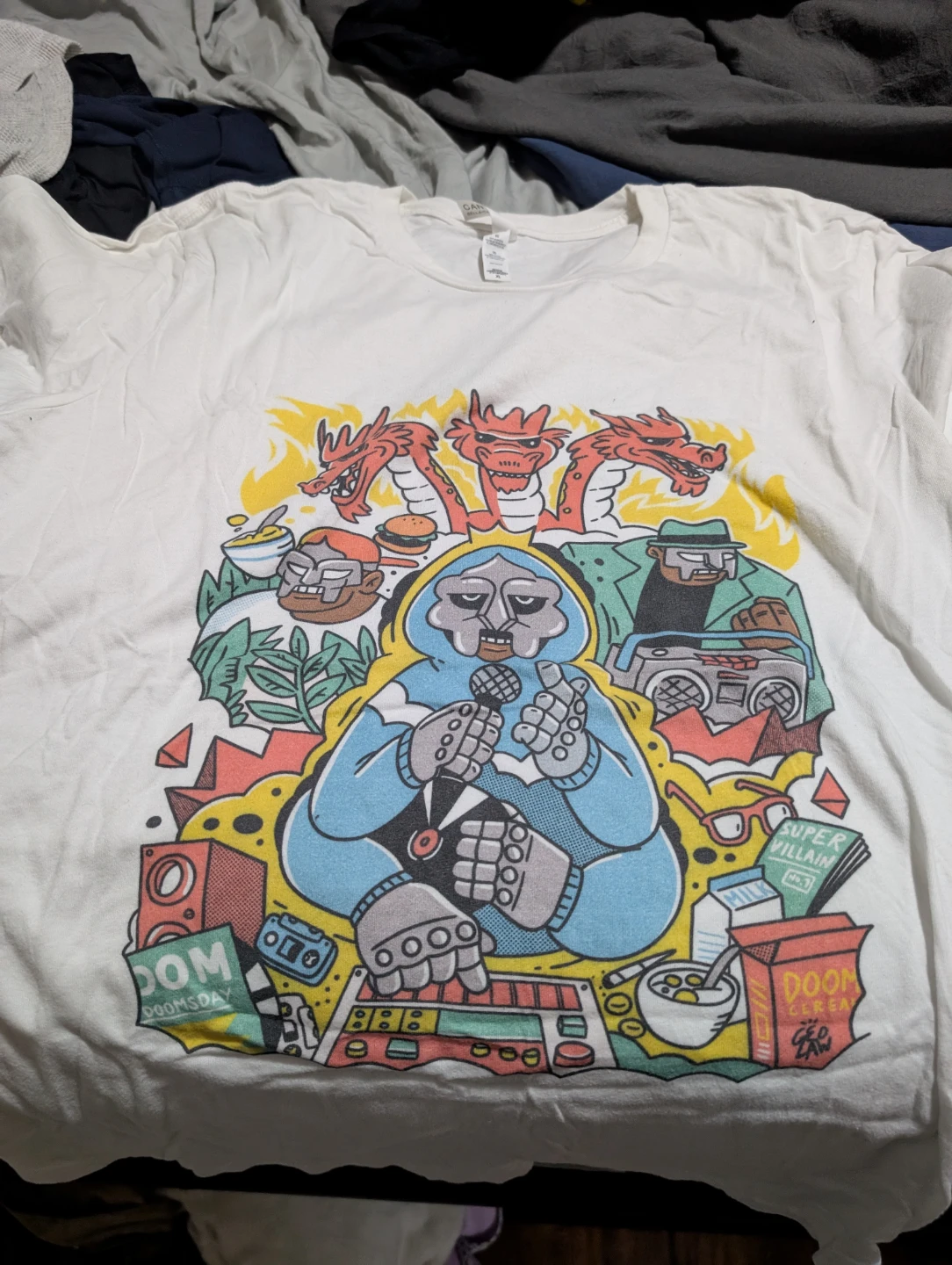 MF DOOM Graphic T-Shirt XL - photo 2