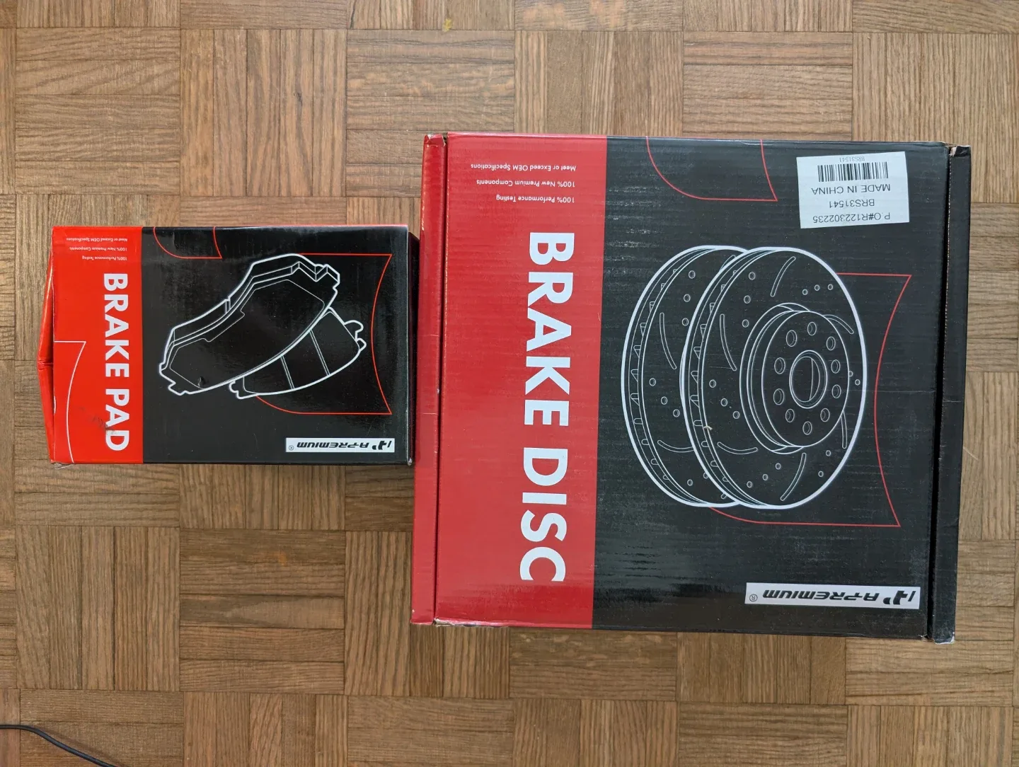 A-Premium Brake Pads and Rotors