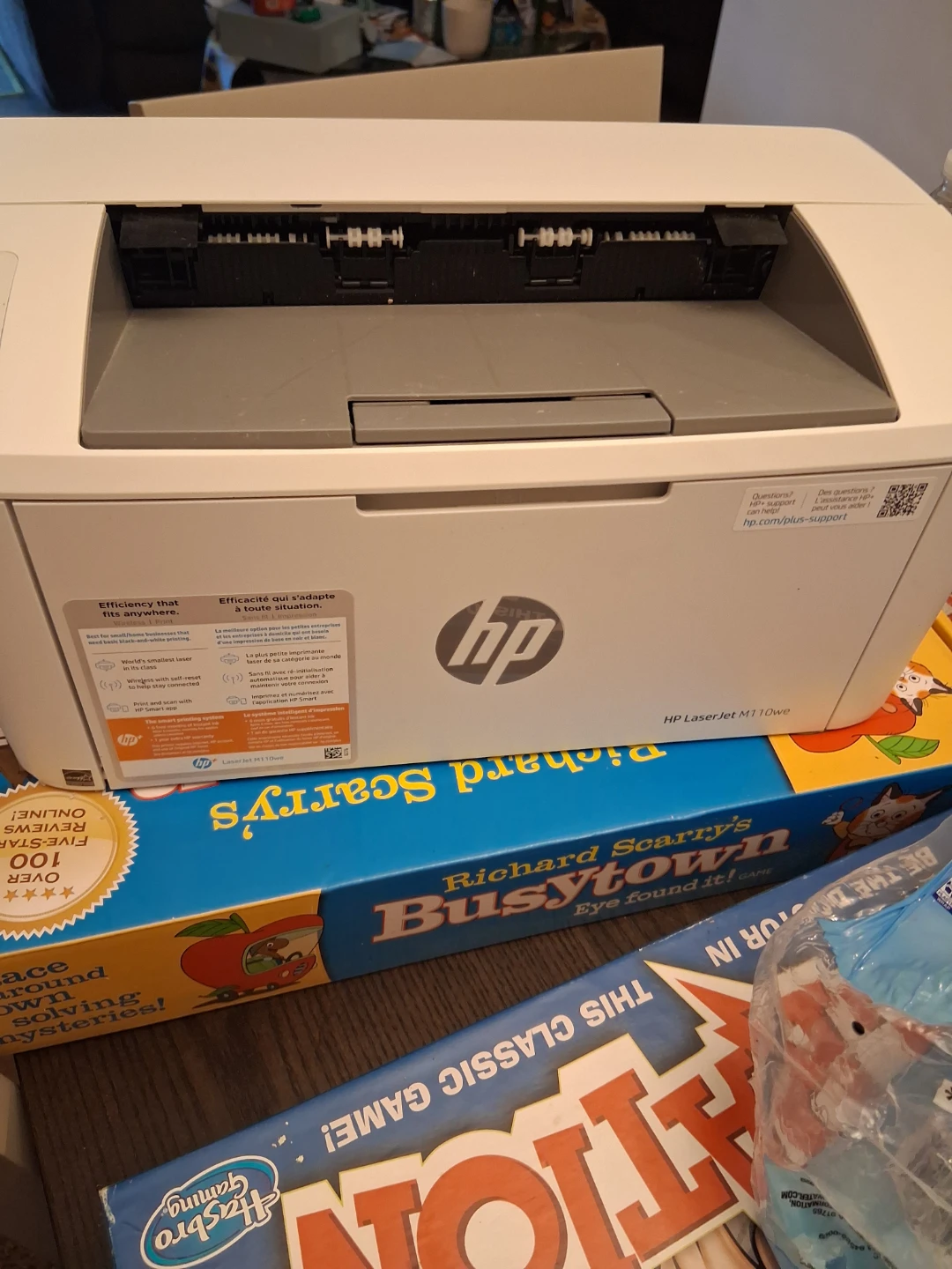 Hplaser computer printer in great condition only been used once