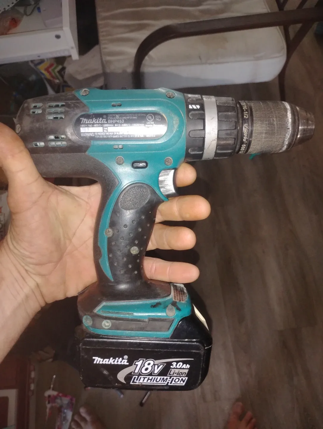 Makita BHP453 18V Cordless Hammer Drill