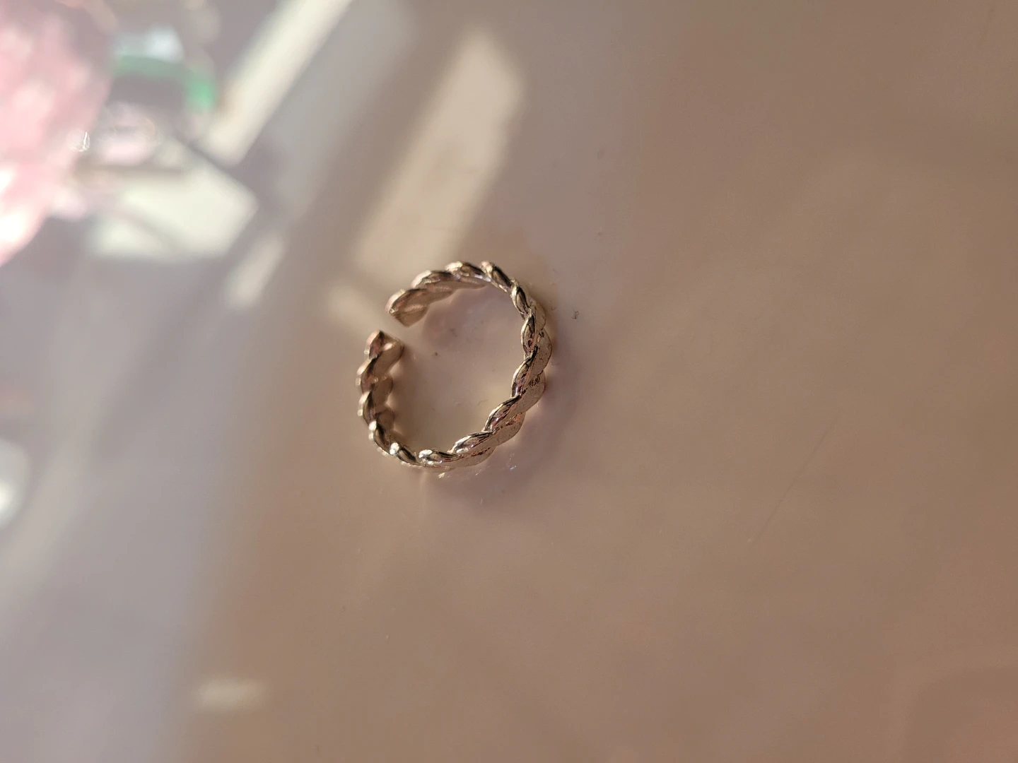 Adjustable Twisted Ring