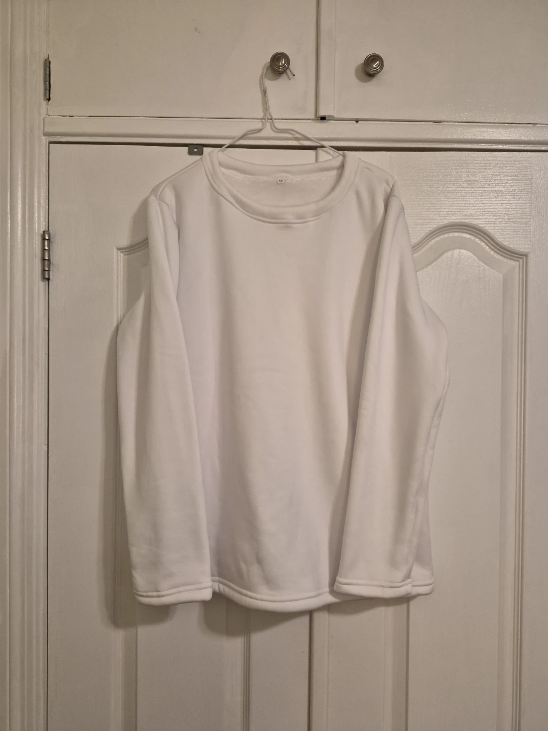 White Crewneck Sweatshirt