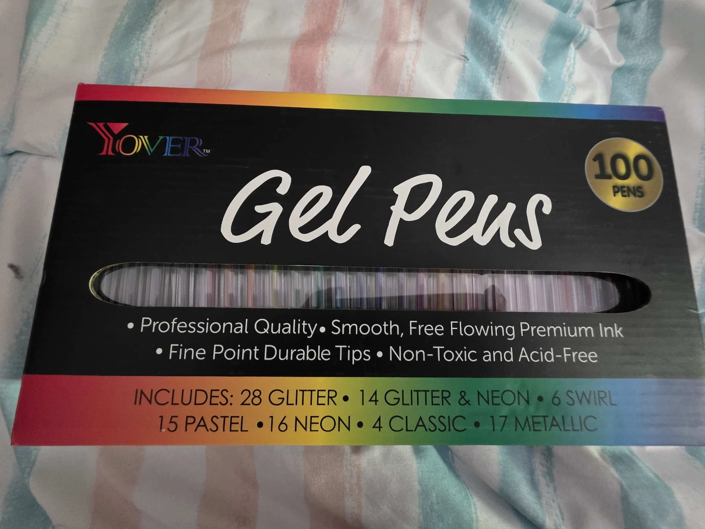 100  Gel pens