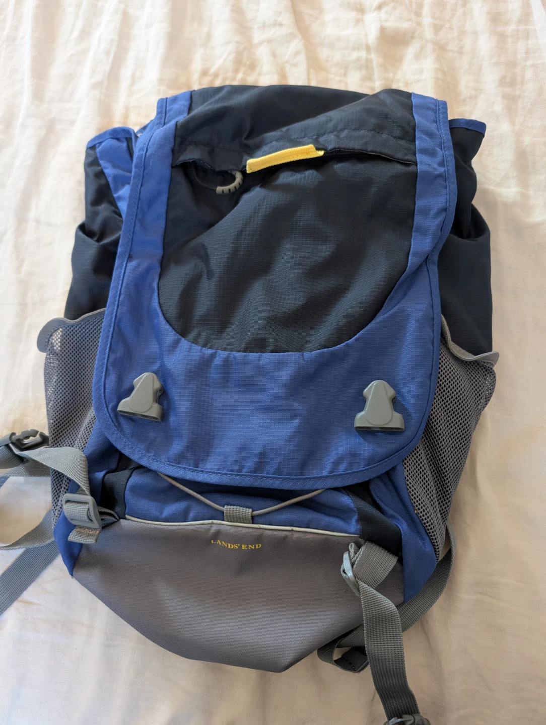 Lands' End Kids Backpack - Blue