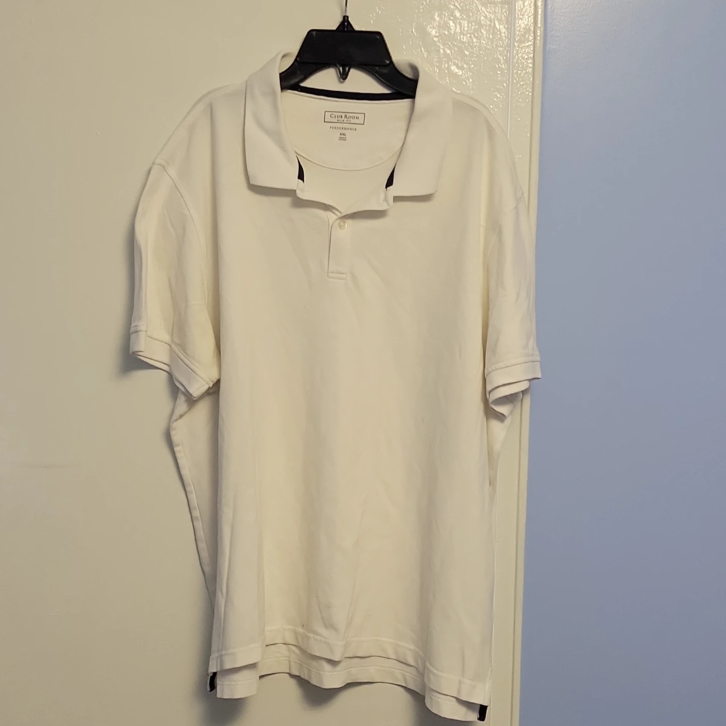 Club Room Men's White Performance Polo Shirt XXL - photo 2