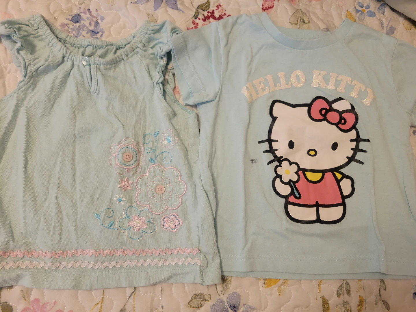 Girls' Tops Bundle - Puma, OshKosh, Hello Kitty