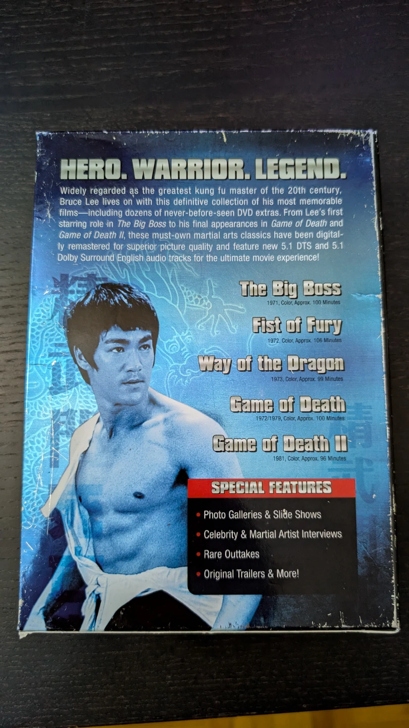 Bruce Lee Ultimate Collection DVD Set - photo 2