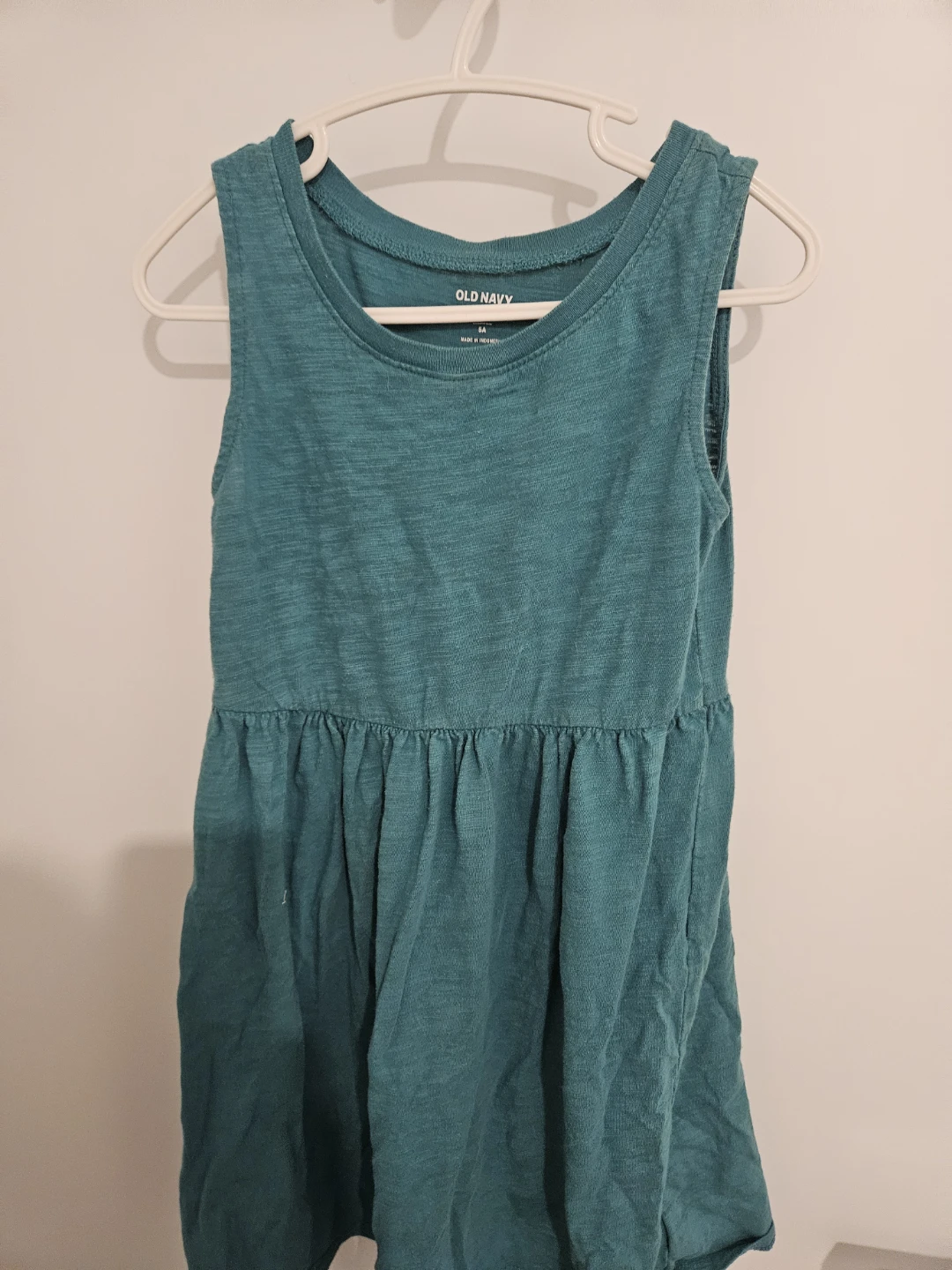 Old Navy Teal Sleeveless Dress -