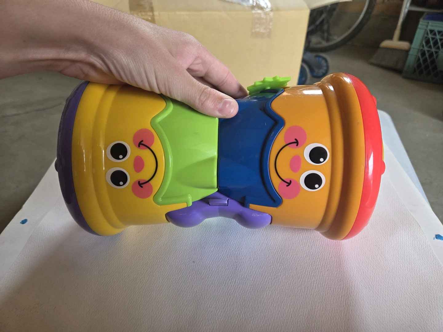 Fisher-Price Baby Drummer Bongo Toy - photo 2