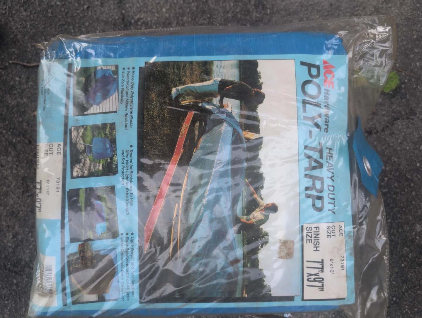 ACE Hardware Heavy Duty Poly Tarp 8'x10'