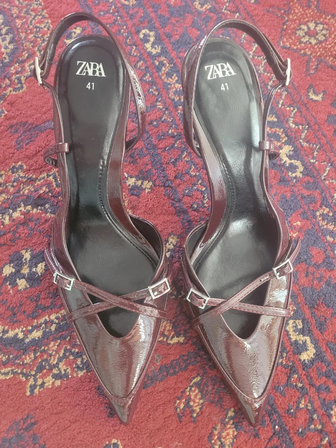 ZARA slingback heels size 41 - photo 2