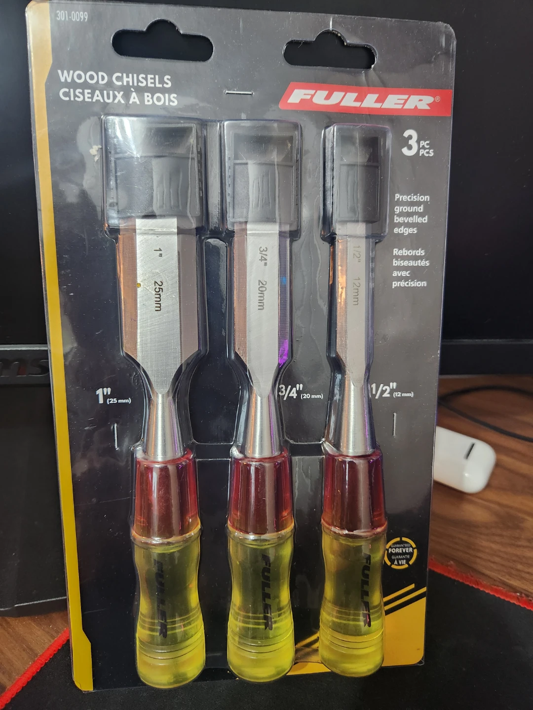Fuller Wood Chisels Set - 3 Piece