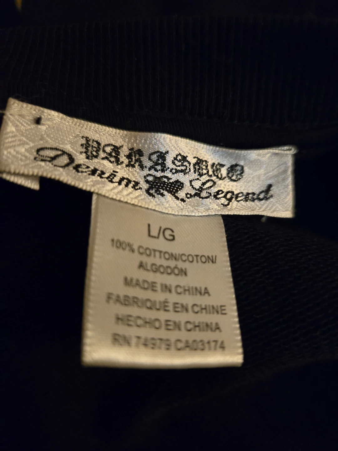 Parasuco Denim Legend Black Full Zip Jacket - photo 2