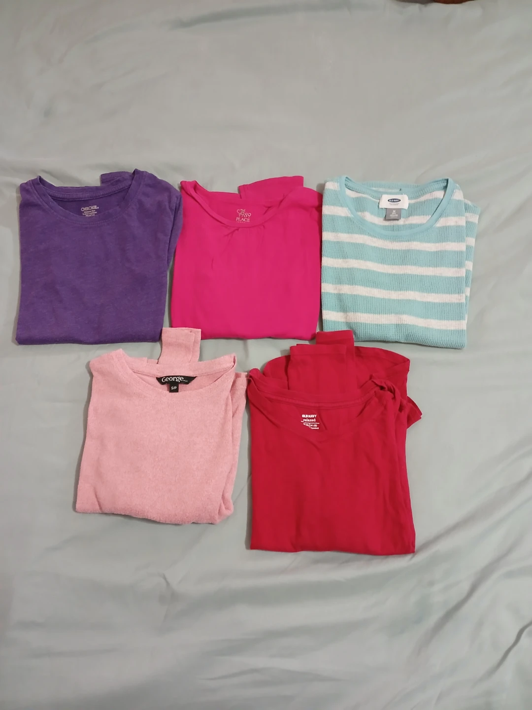 Girls Long Sleeve Tops Bundle