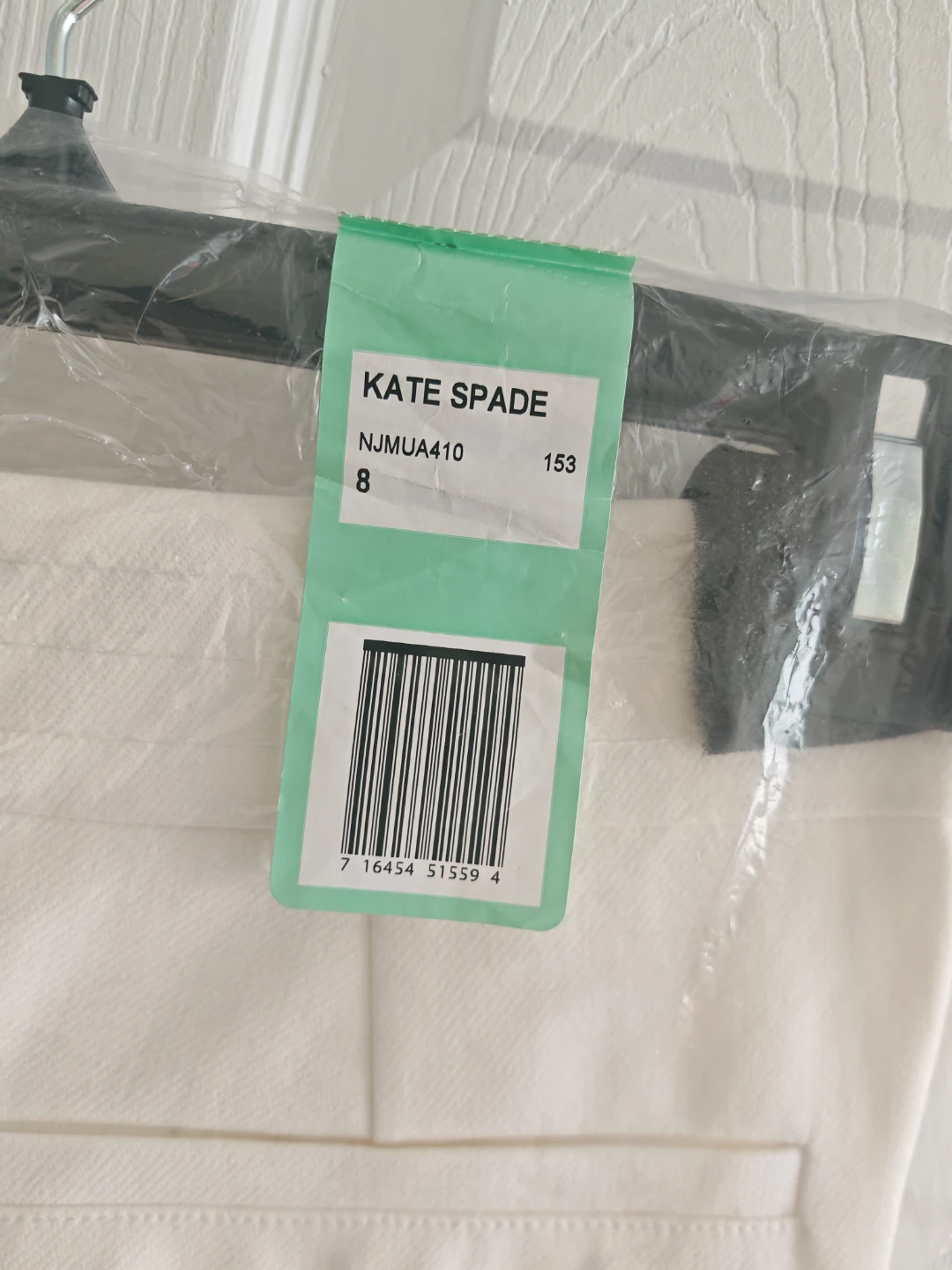 Kate Spade White Cropped Pants Size 8