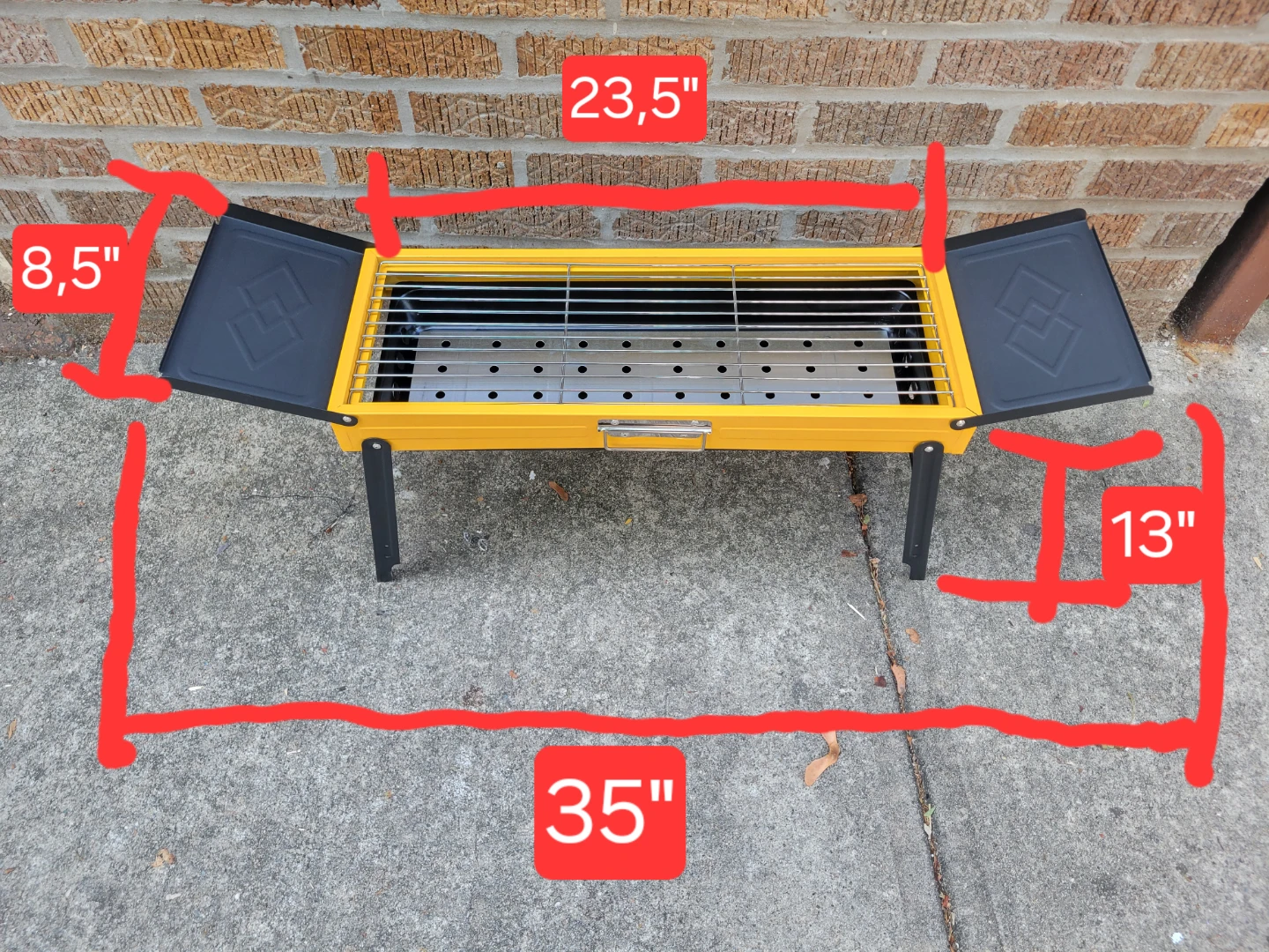 Portable BBQ Grill with carring bag. Brand new! - photo 2
