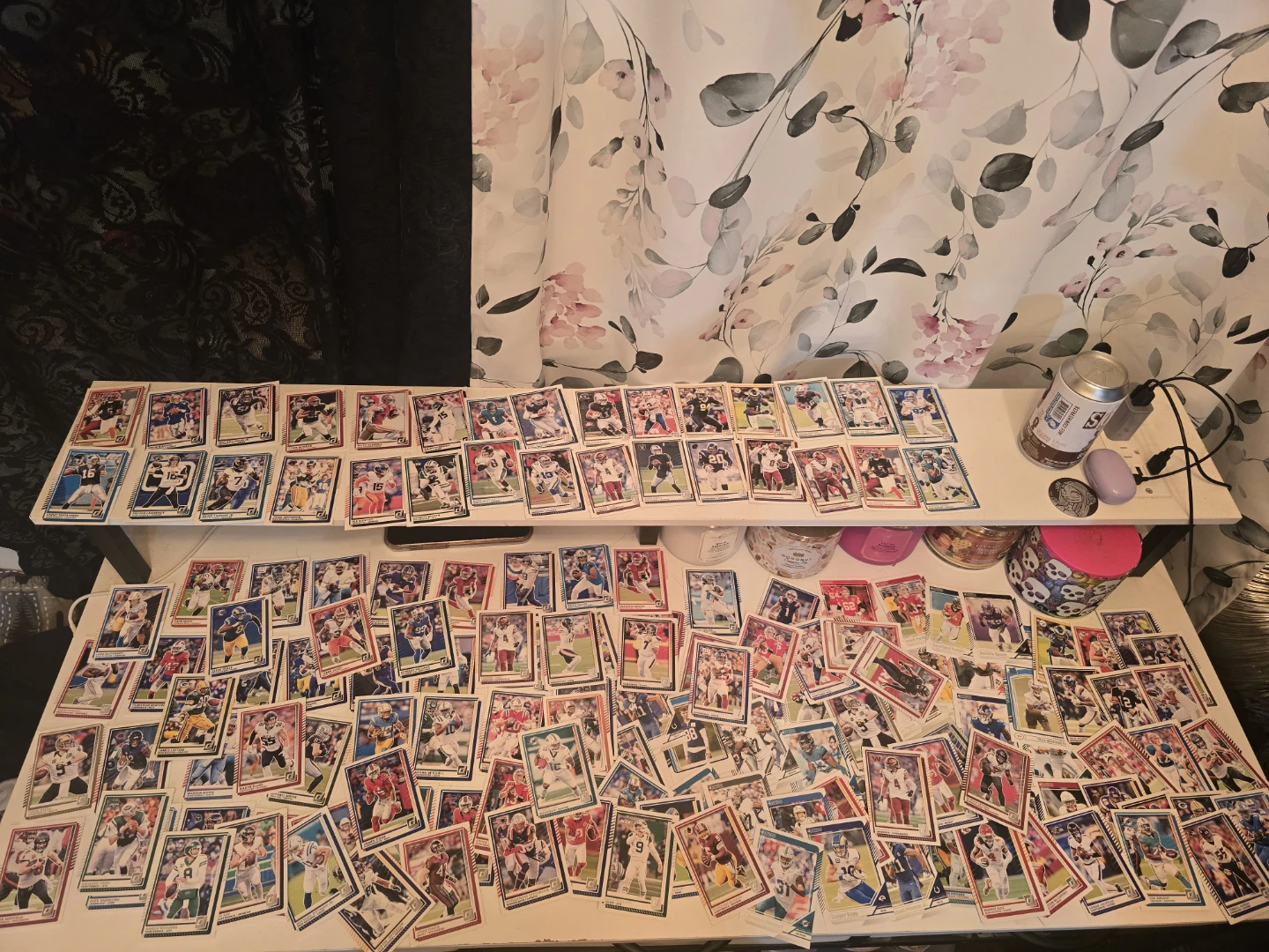 Collection of NFL Trading Cards