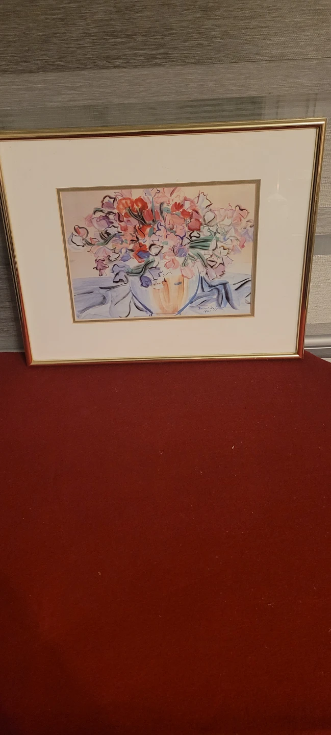 Watercolor painting of flowers by Dolf, 1991 - photo 4
