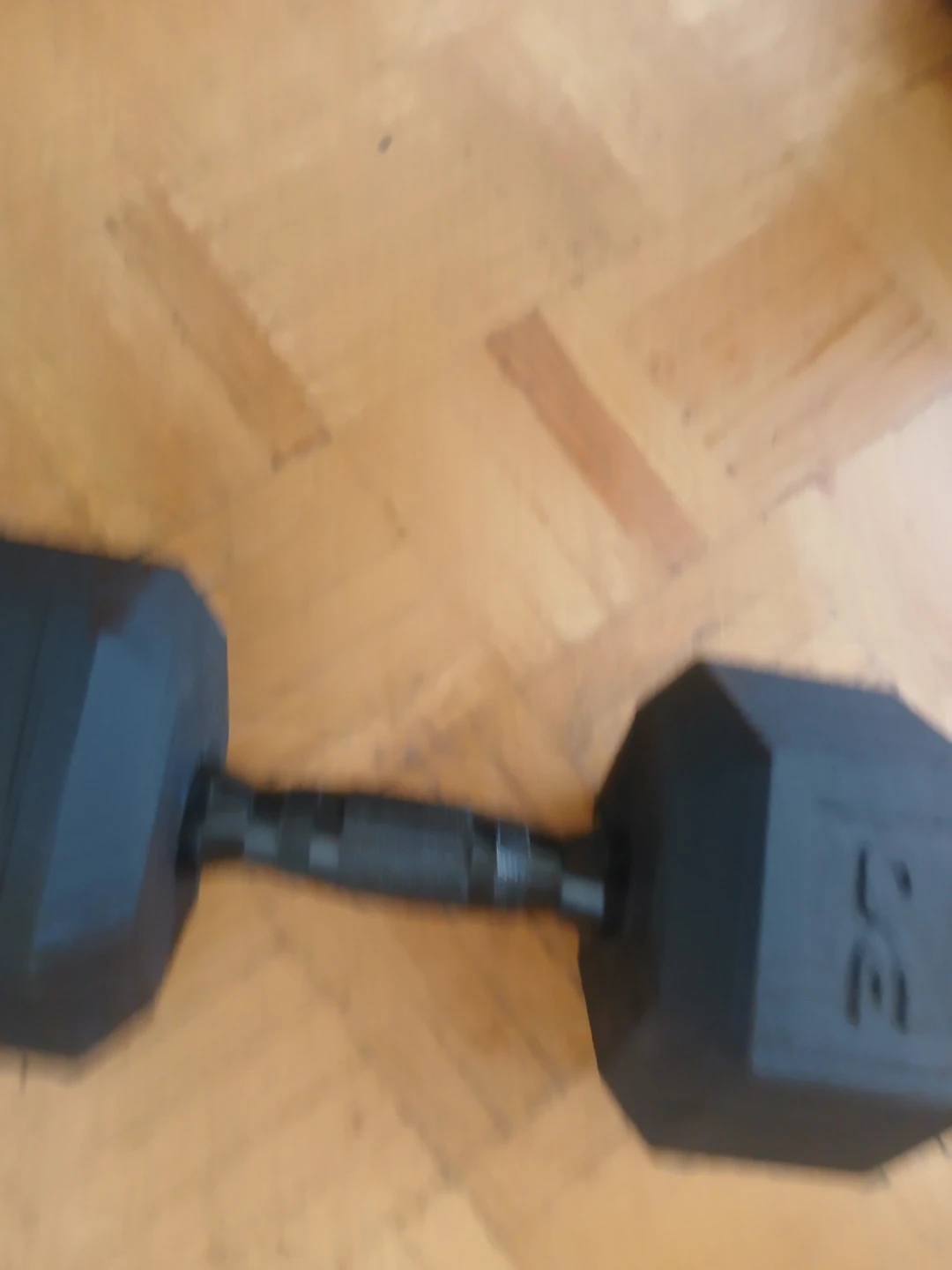 30 lb cast iron Hex Dumbbell - photo 4