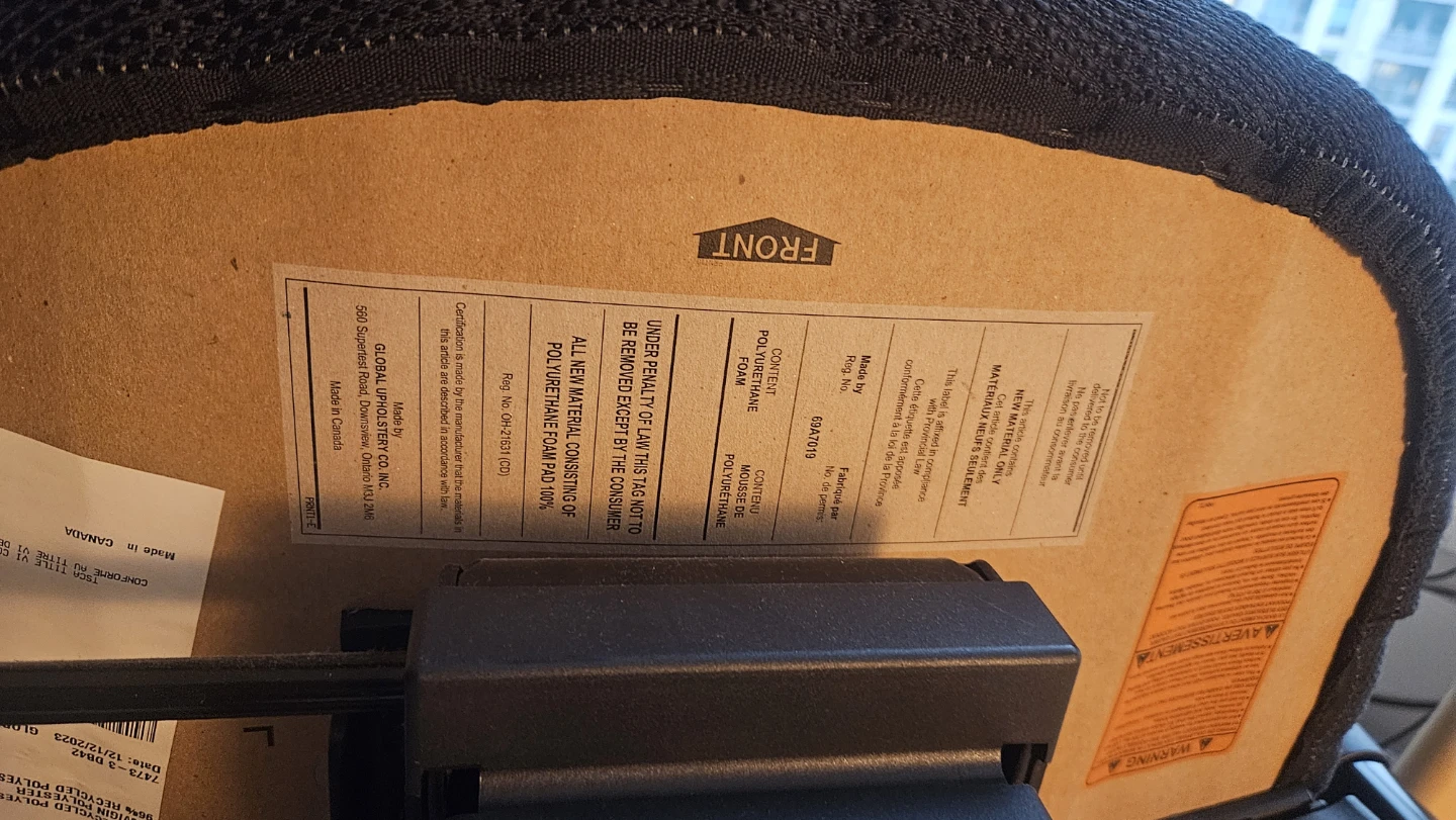 Global Tritek Ergo Select Ergonomic Office Chair – Like New - photo 3