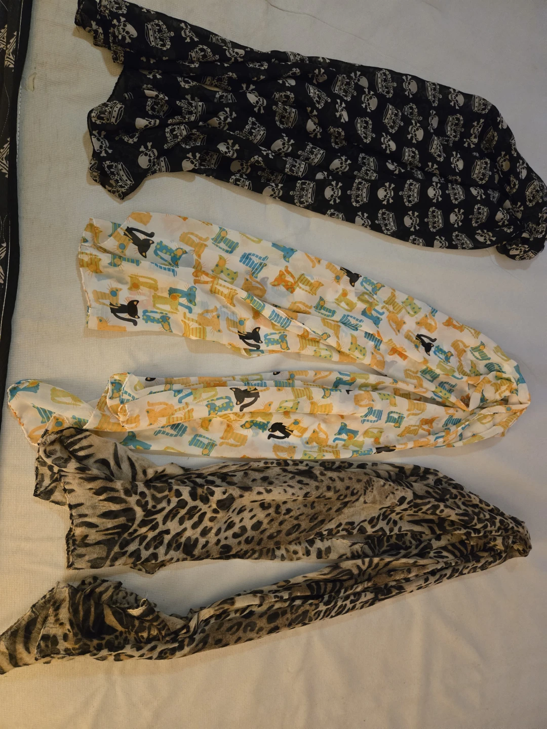 Bundle of 5 Scarves - Various Prints