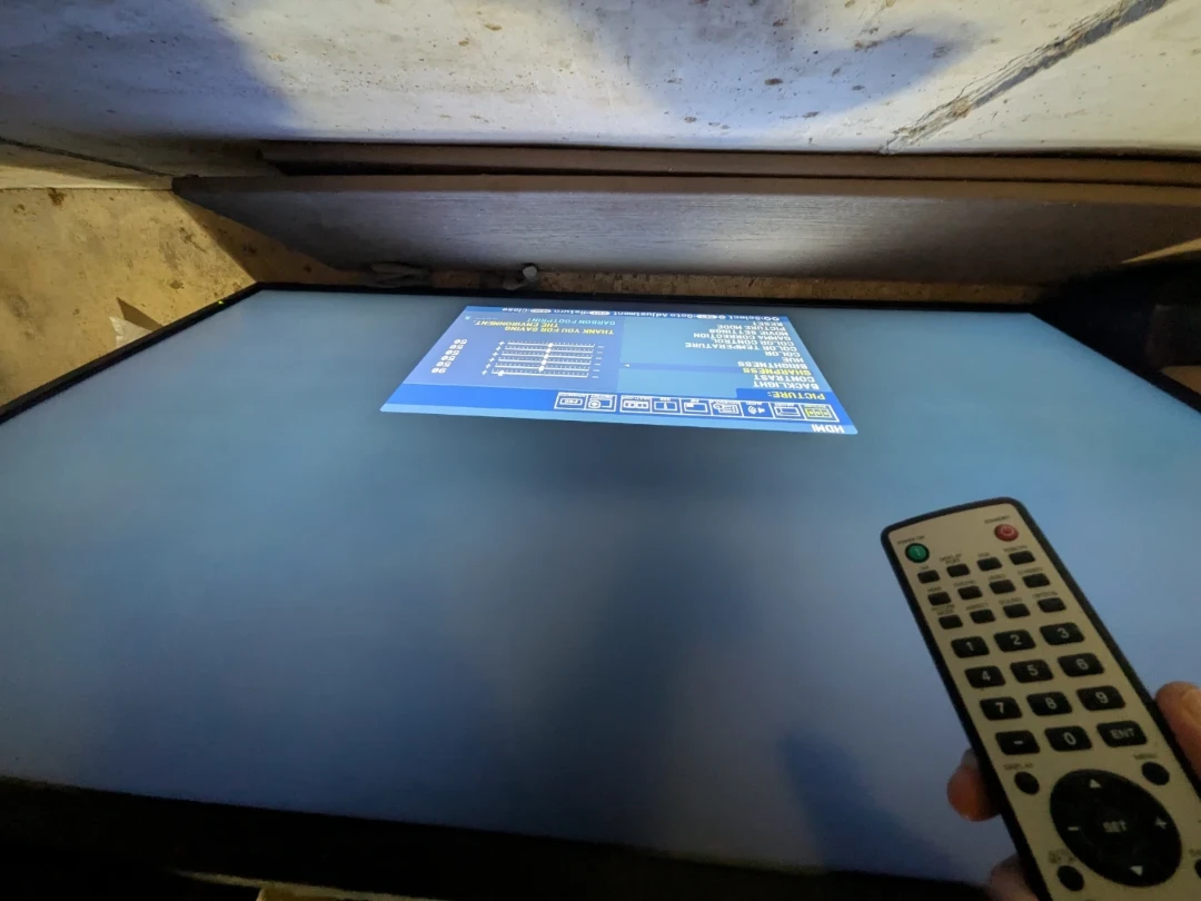 NEC 55" X551S LCD Monitor