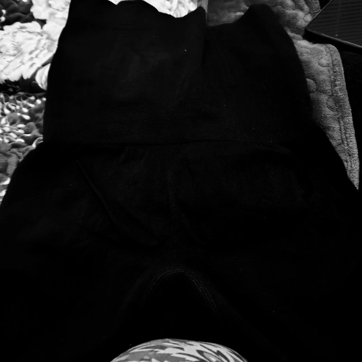 Black High-Waisted Shapewear Shorts - photo 5
