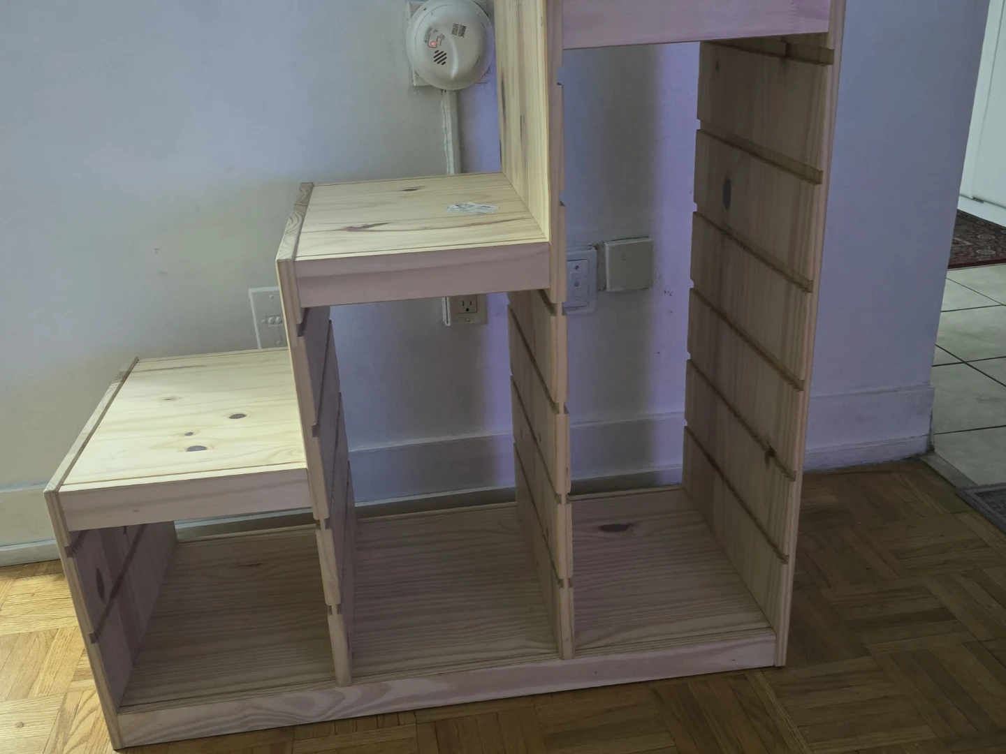 IKEA Wooden Step Shelf Unit - photo 5