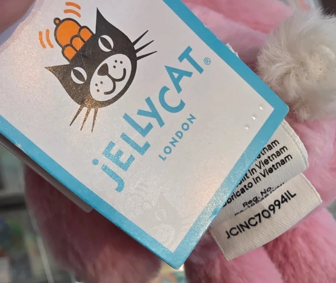 BNWT Jellycat blushkin blossom Bunny Bag chain Dm for price - photo 2