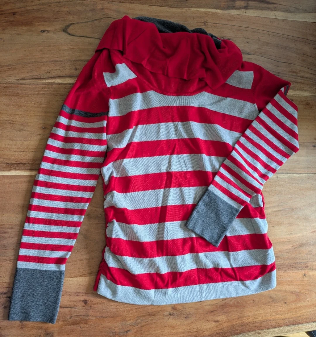 Striped Long Sleeve Shirt - Size S