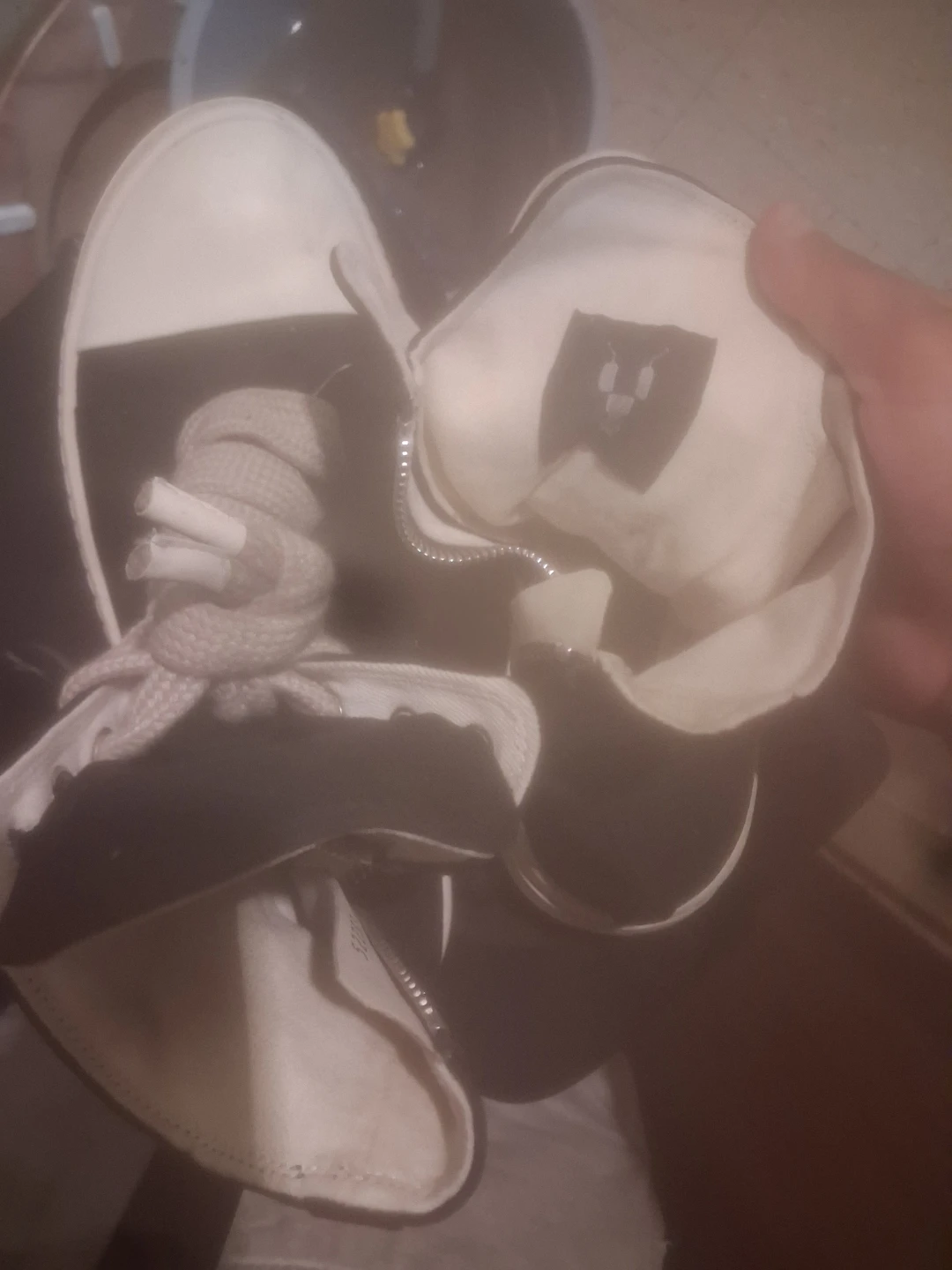 Rick Owens "Dunk" High Top Sneakers - photo 3