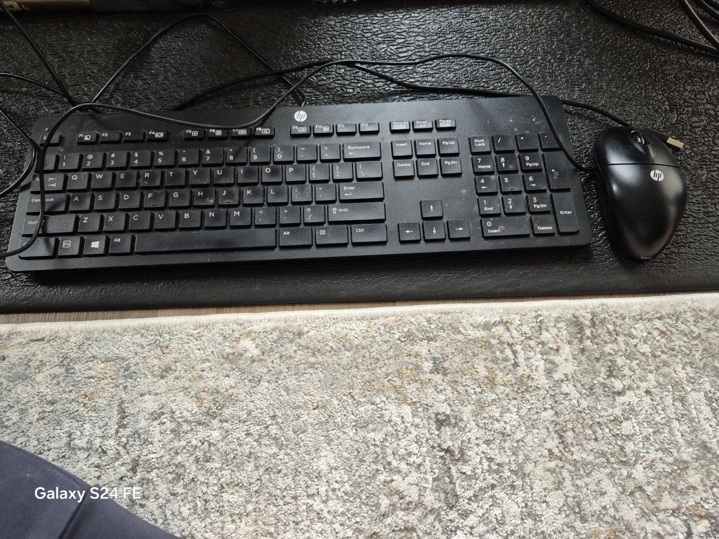 Keyboard and mouse