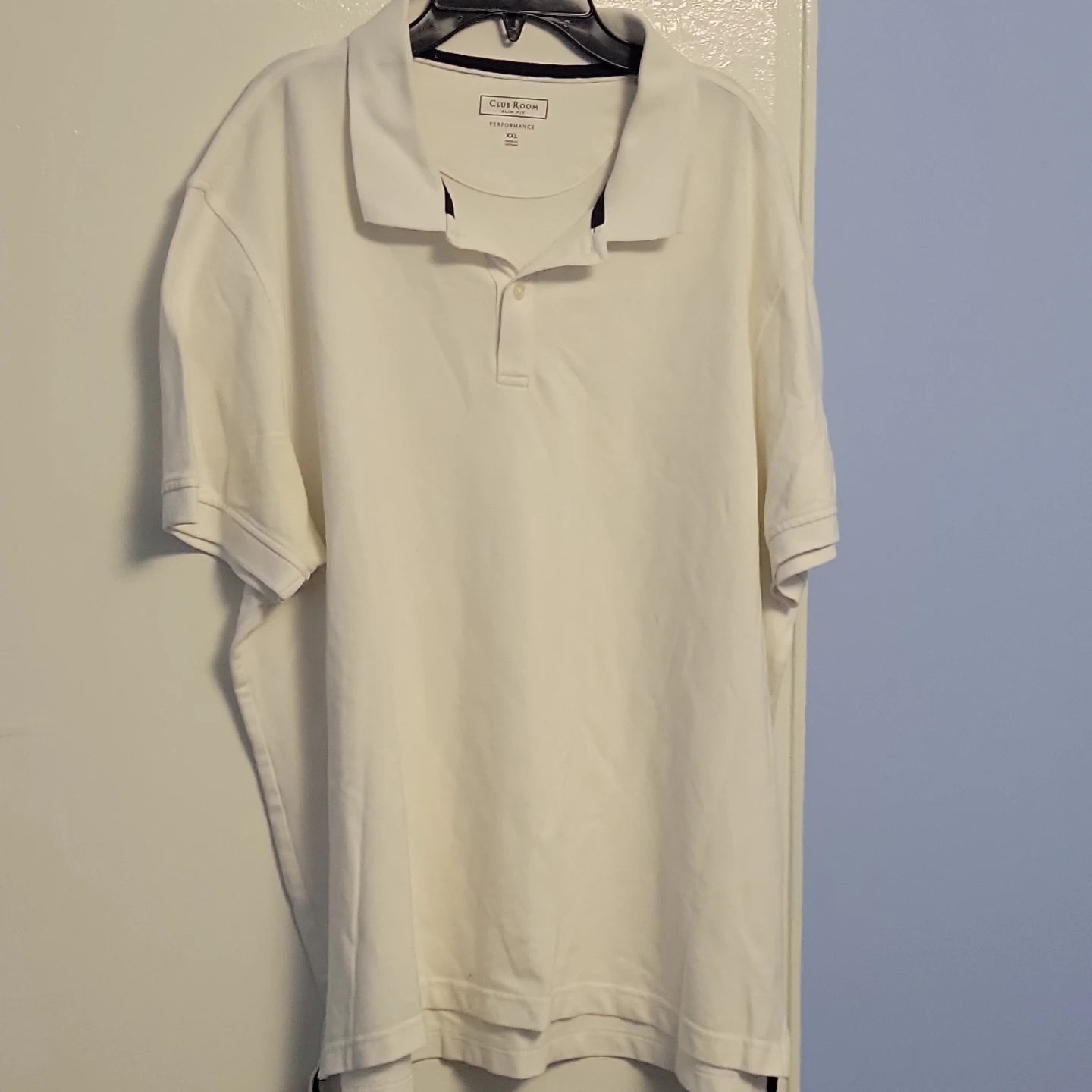 Club Room Men's White Performance Polo Shirt XXL - photo 3