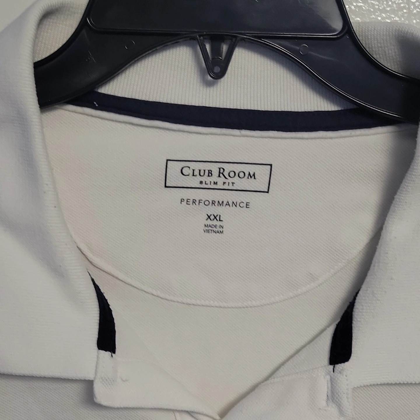 Club Room Men's White Performance Polo Shirt XXL - photo 4