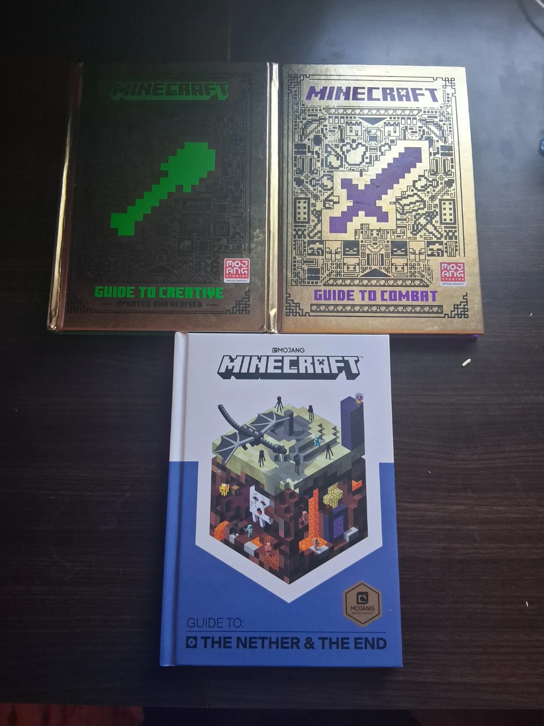 Minecraft Official Strategy Guides - 3 Book Set