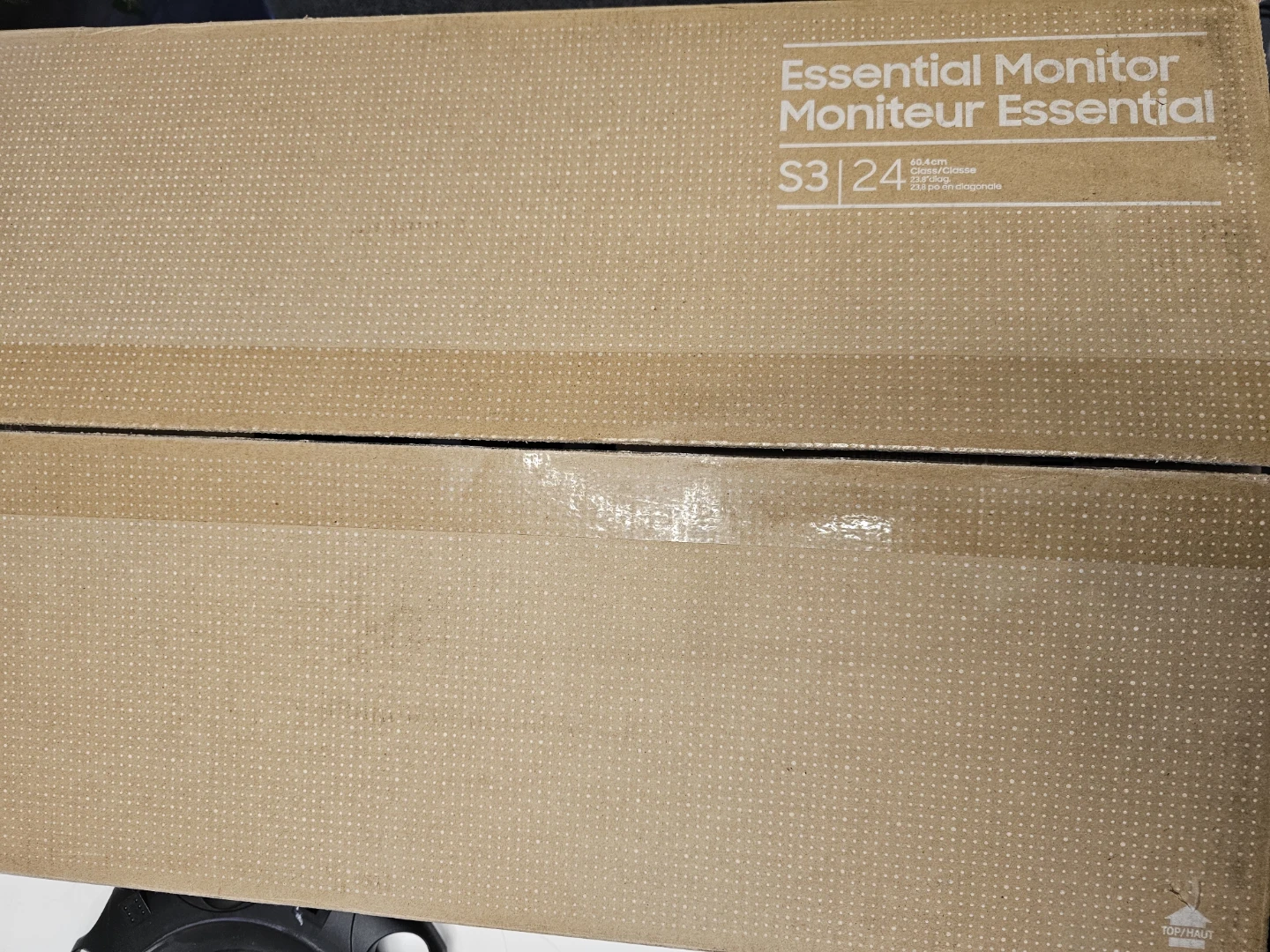 Samsung Essential Monitor S3 24" - Includes Box & Cables - photo 4