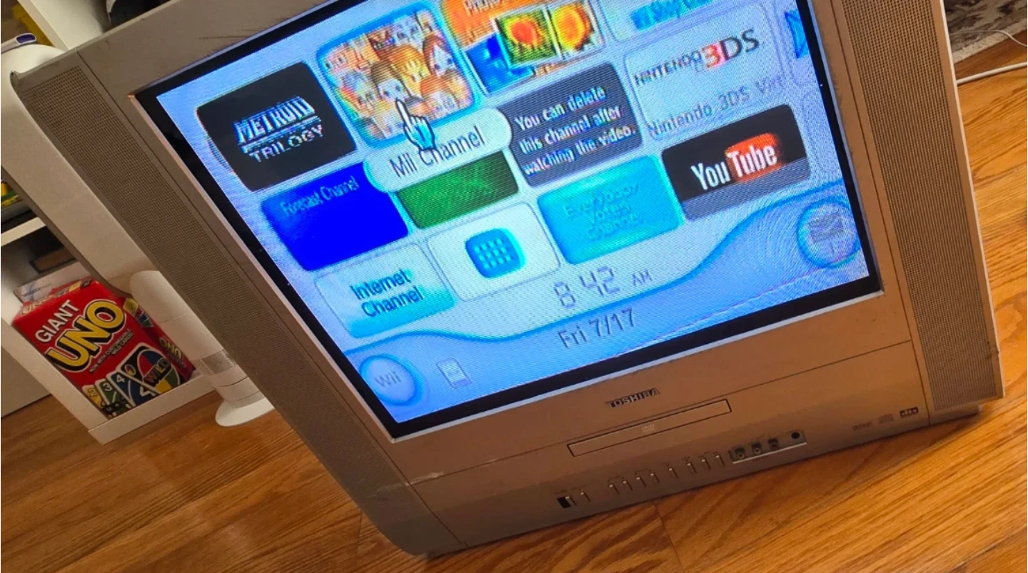 20" crt tv dvd combo unit