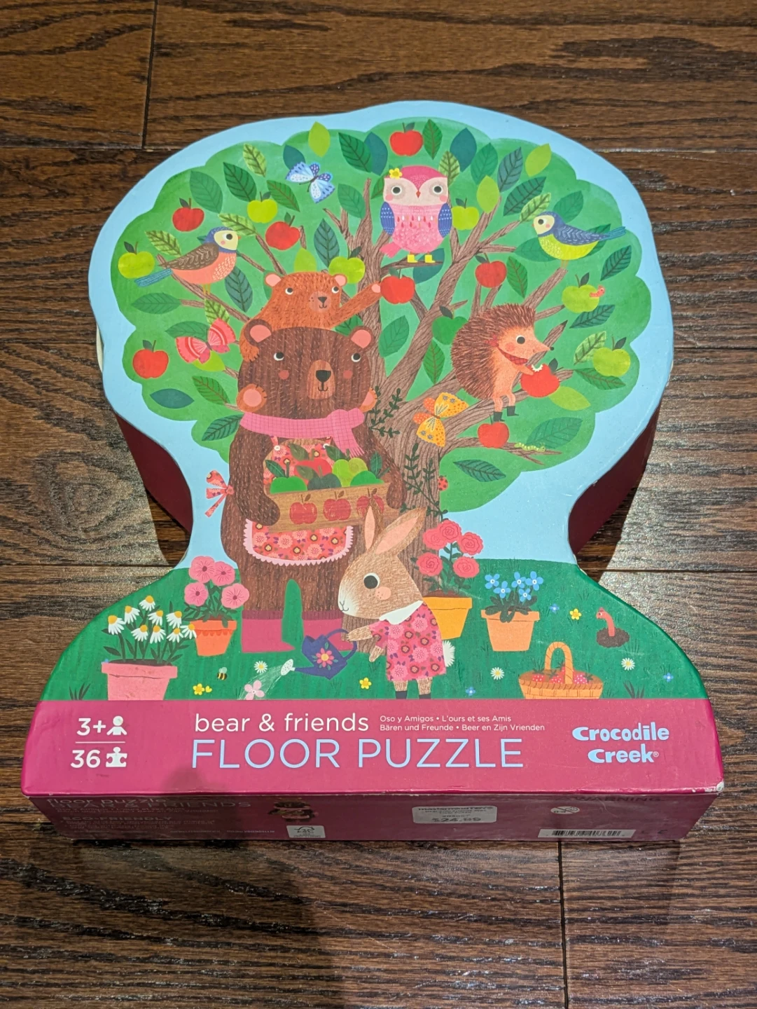 Bear and friends floor puzzle