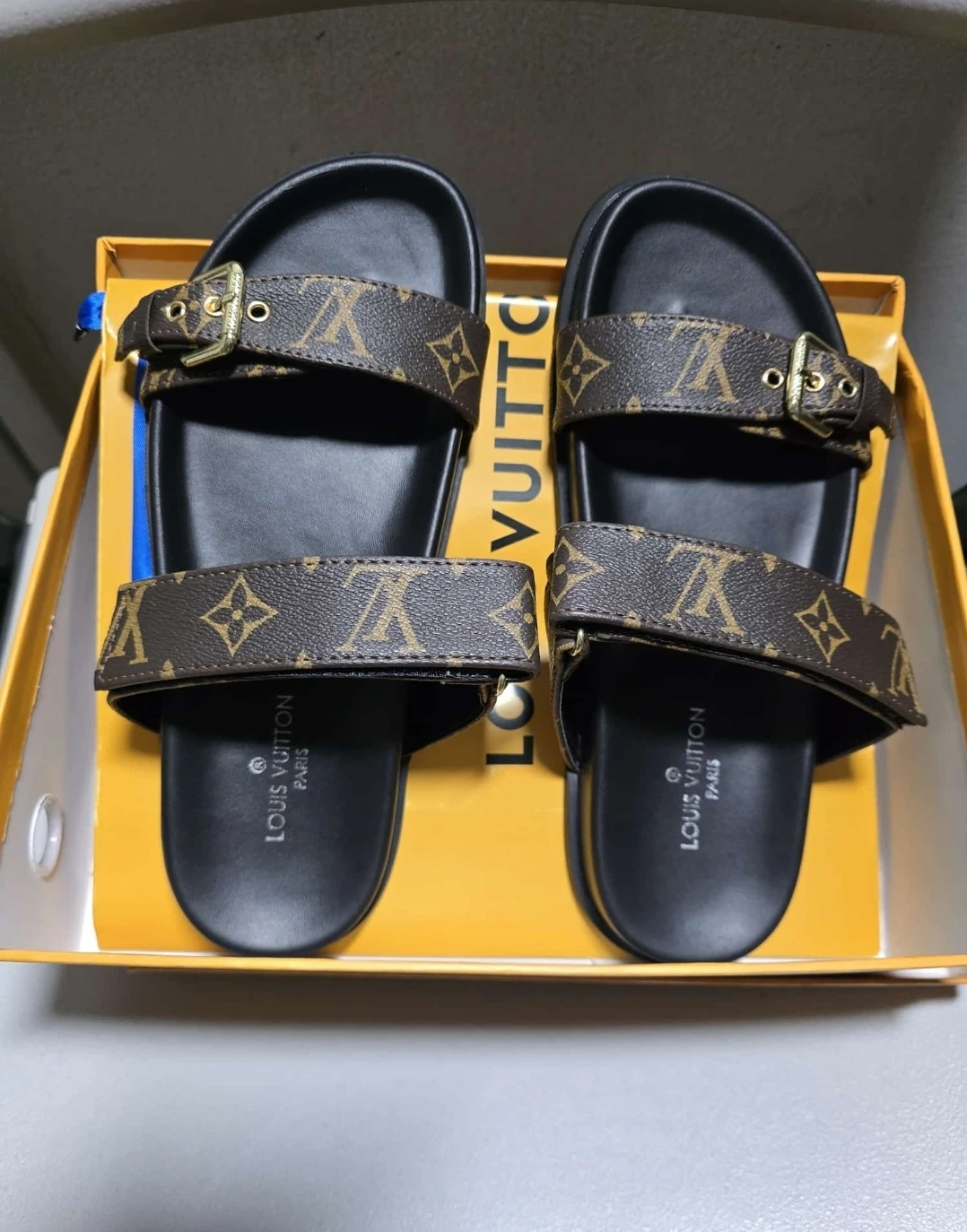 Louis Vuitton Monogram Slides